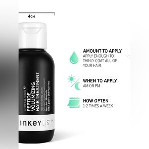 Peptide Volumizing Hair Treatment 🖤